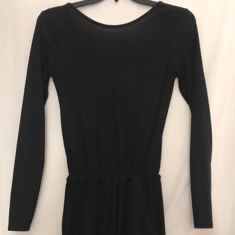 BOOHOO BLACK JUMPSUIT